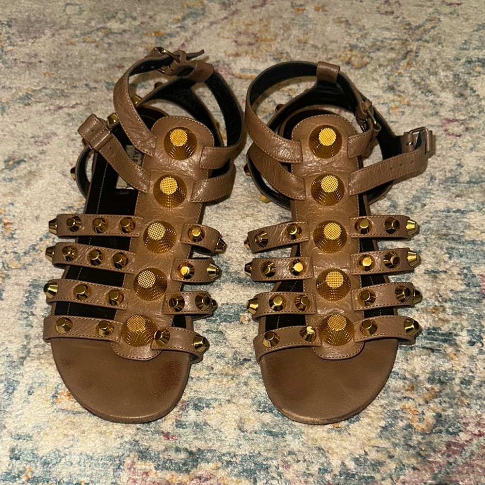 Balenciaga Studded Sandals